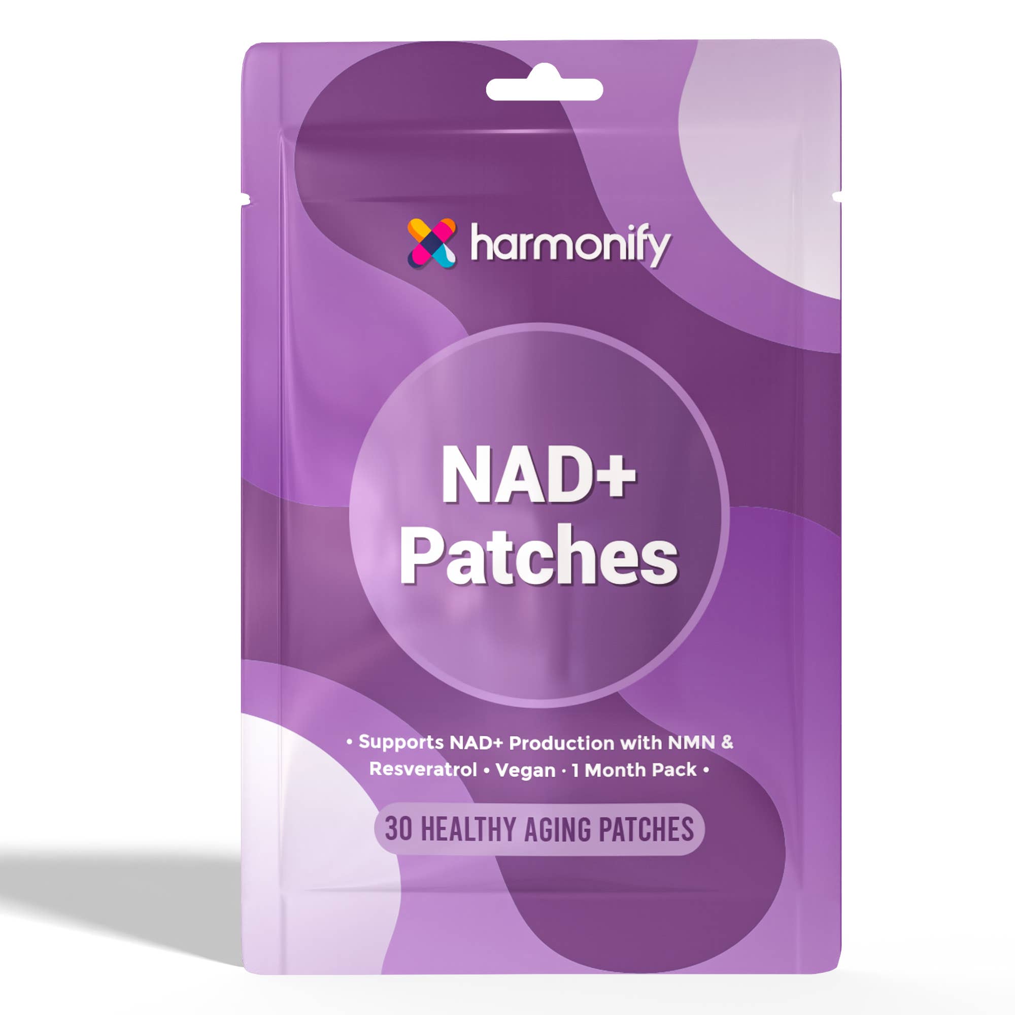 HARMONIFY NAD+ Patches - Cellular Health & Vitality - 30 Pcs