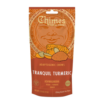 Chimes Tranquil Turmeric Adaptogenic Ginger Chews Candy - 2.