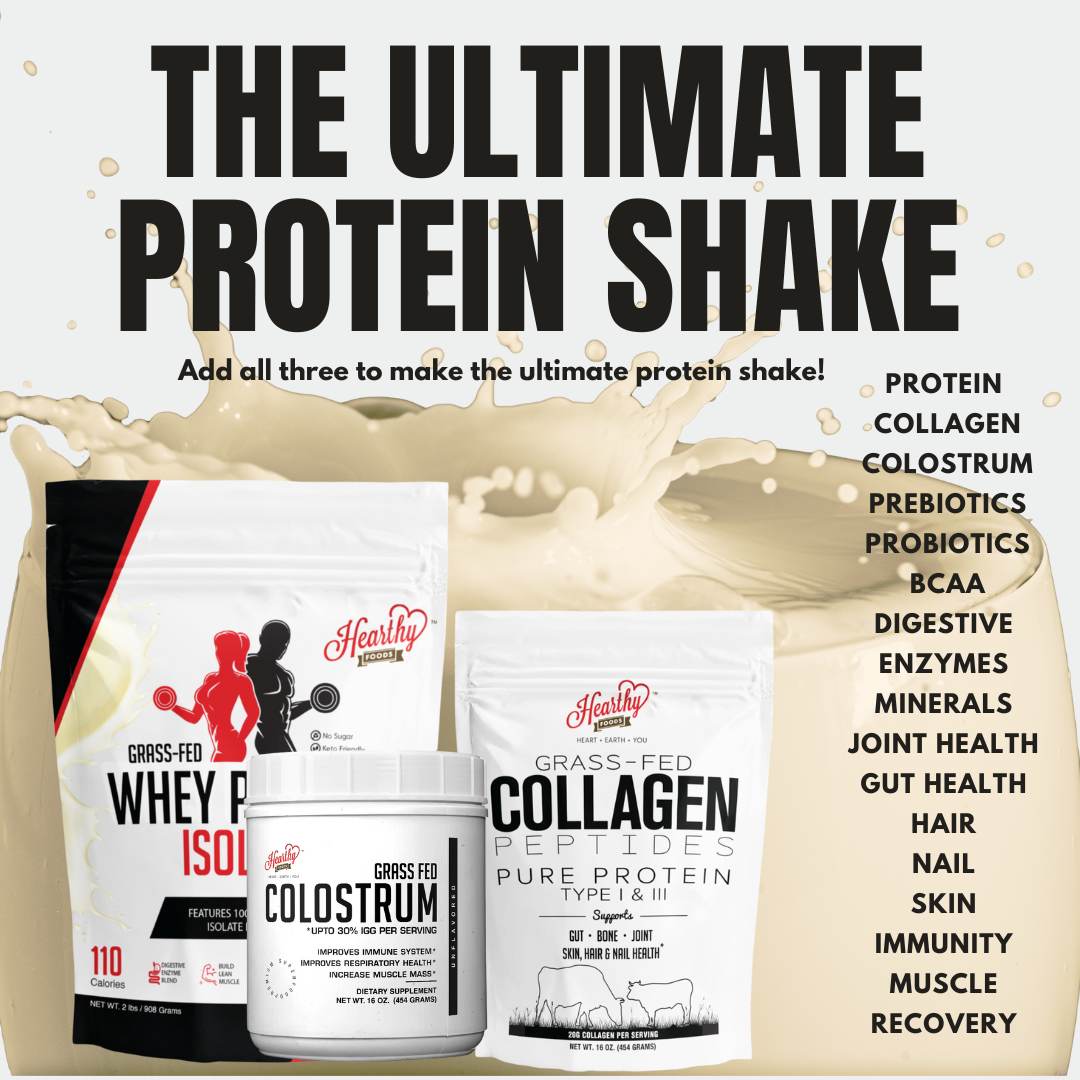 Whey Protein Powder Isolate Unsweetened No Carbs and No Fat
