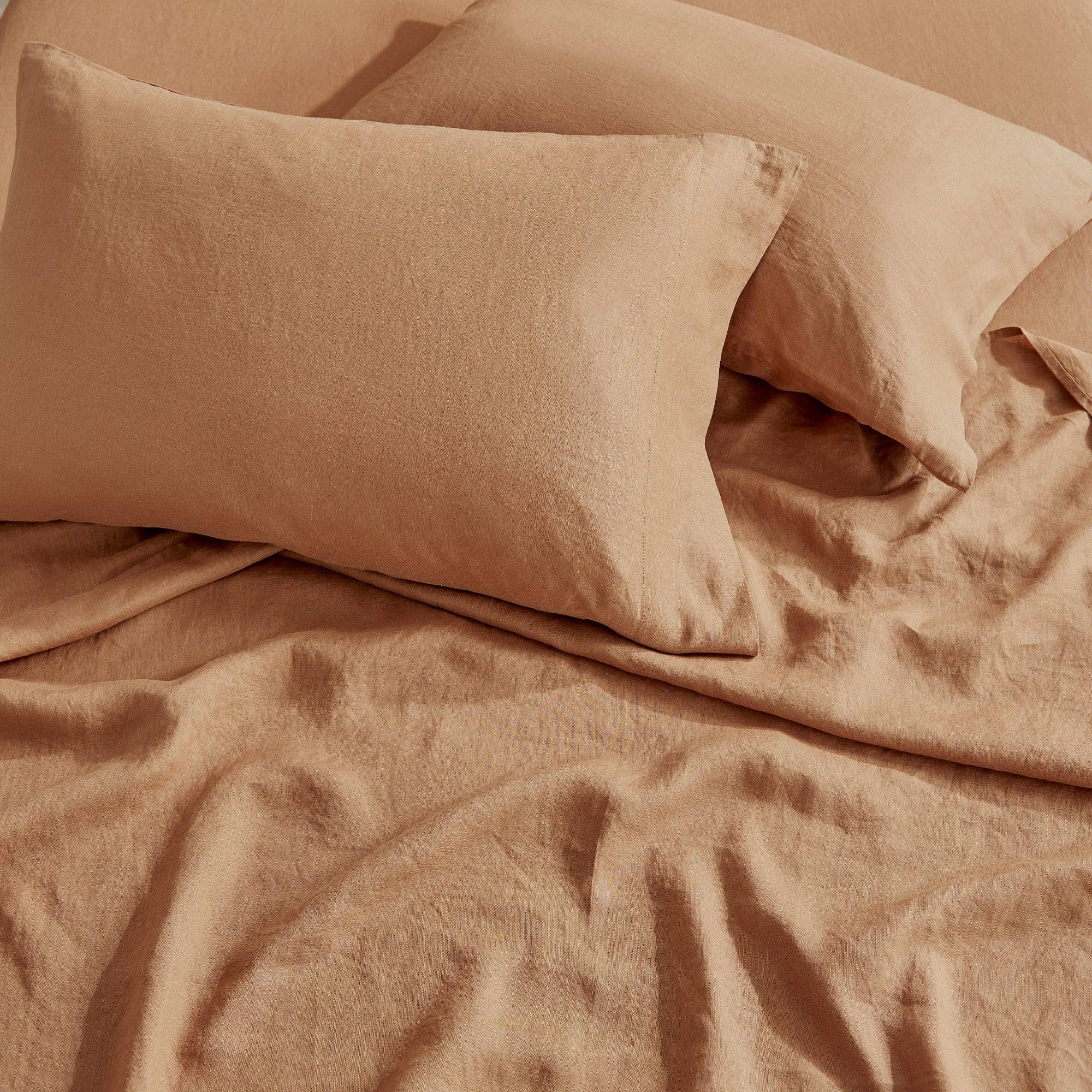 Washed Linen Sheet Set