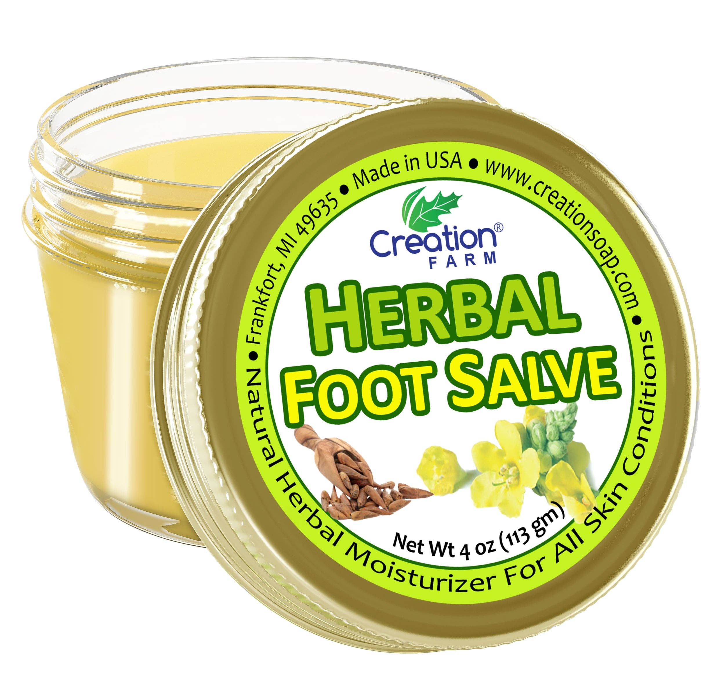 Foot Salve - Herbal Foot Salve - Foot Balm - Balsamo de Pies de Hierbas
