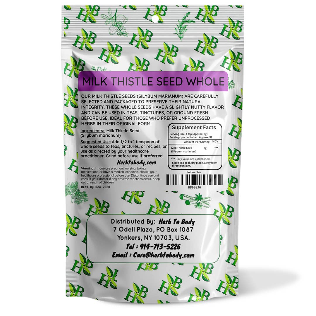 Milk Thistle Seed Whole