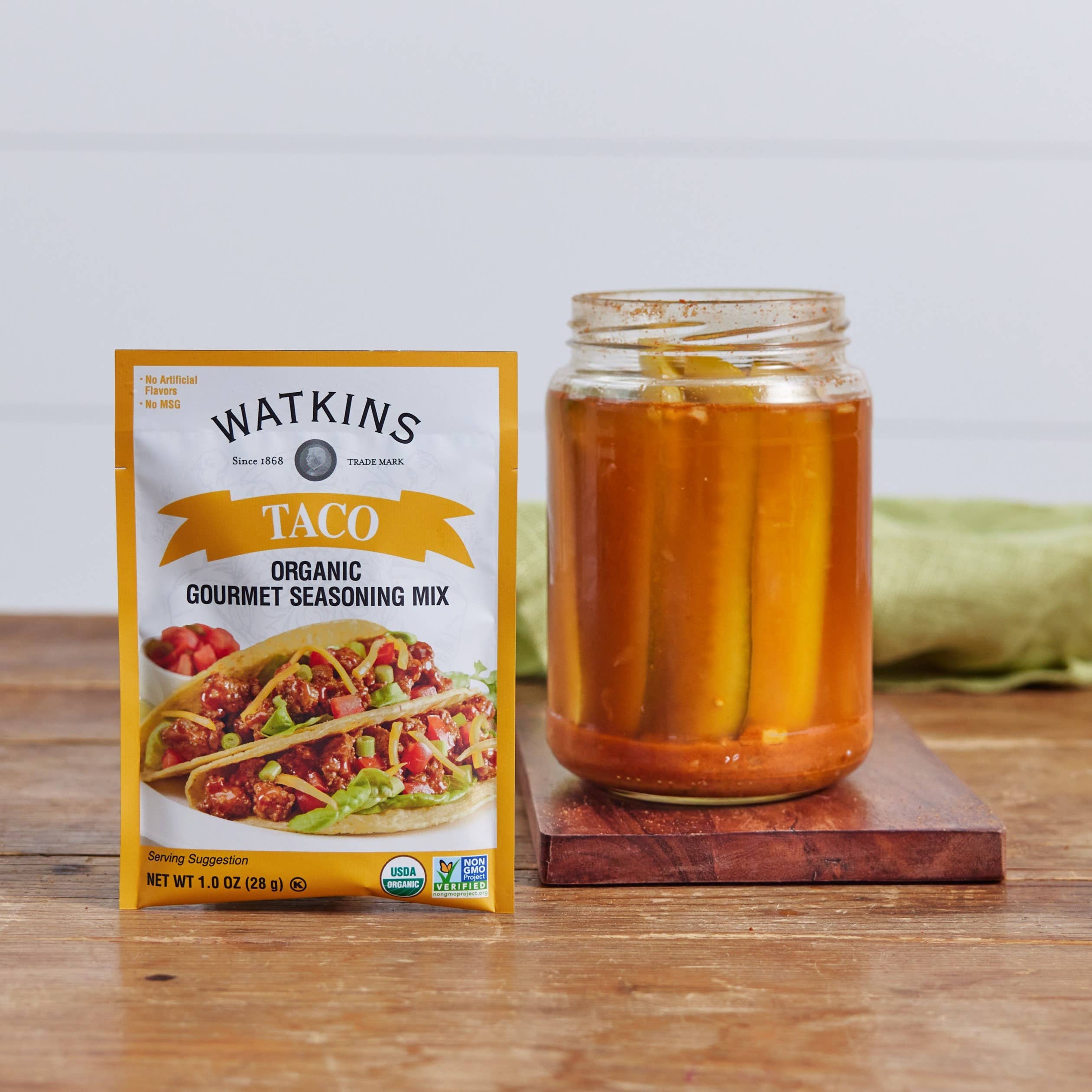 Organic Taco Gourmet Seasoning Mix, 1.0 oz