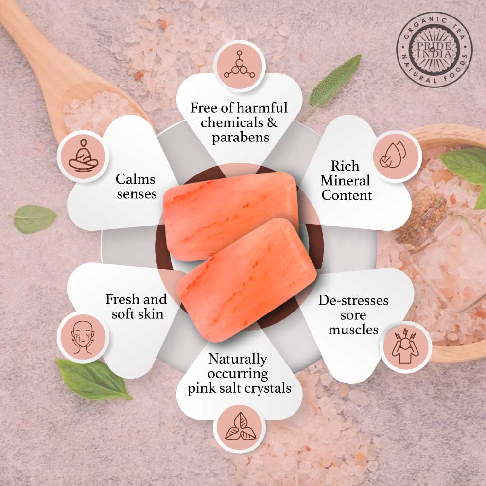 Himalayan Pink Salt Soap by Pride of India