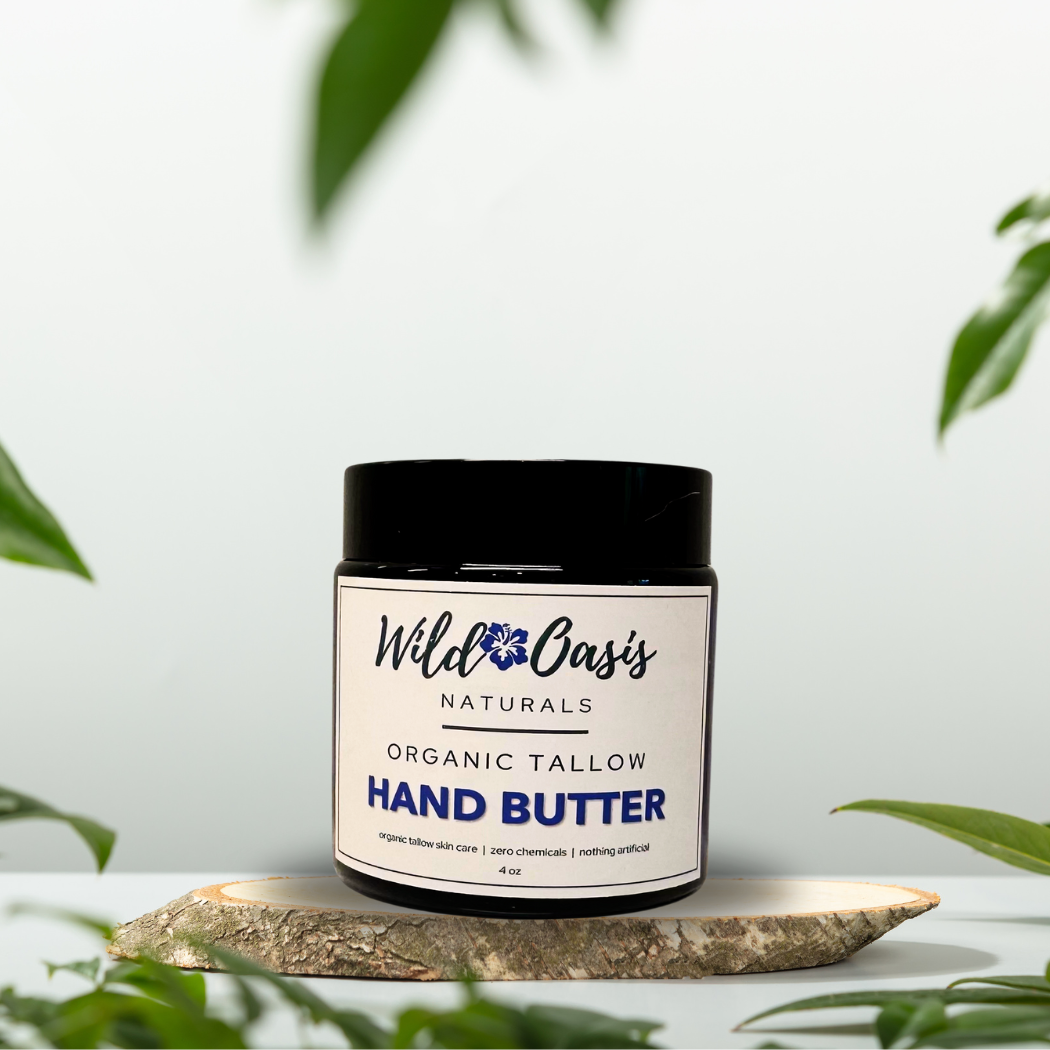 Hand Butter - 4 oz - Organic Tallow Hand Cream