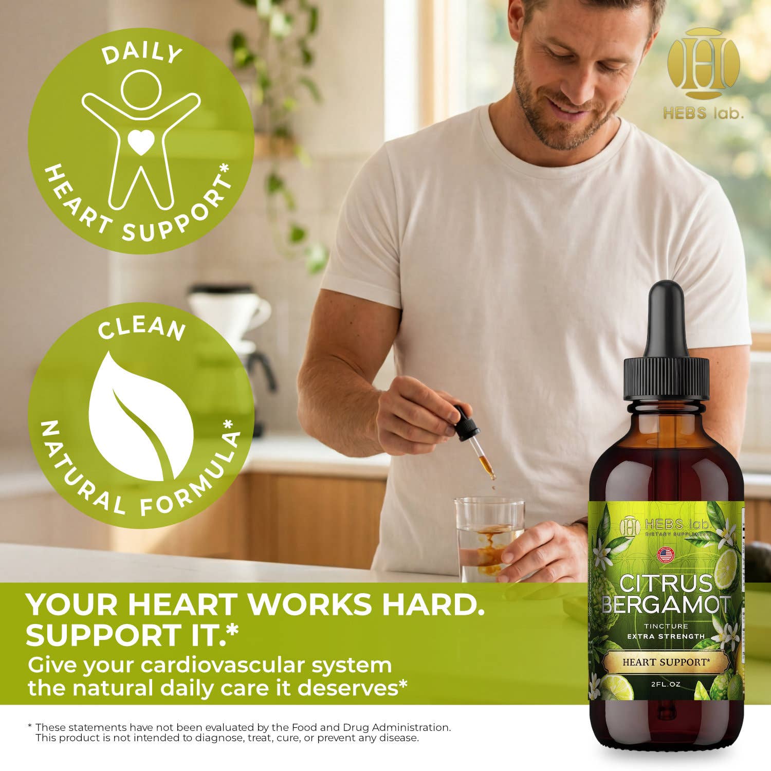 Citrus Bergamot Liquid Extract – Heart & Cholesterol support