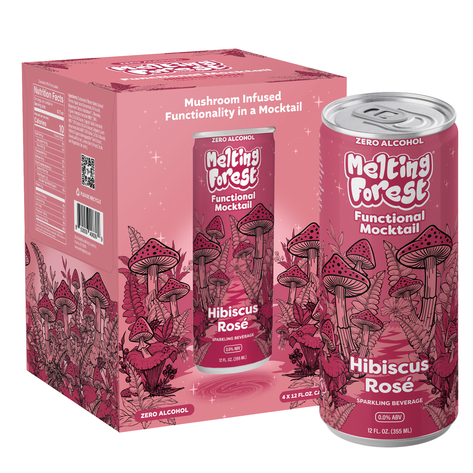 Functional Mocktail | Variety Pack | Mushroom | Non-Alc | 0%