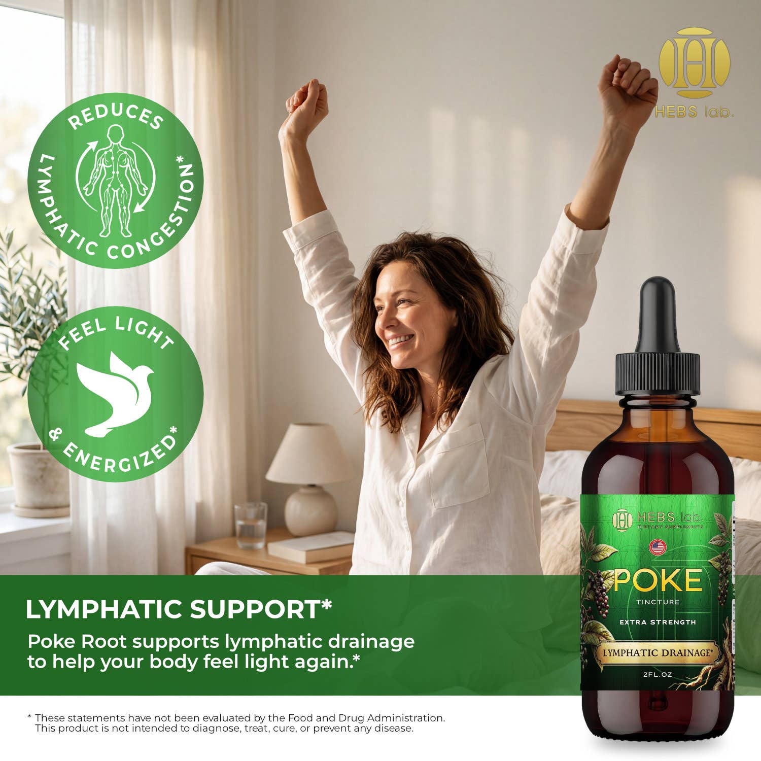 Poke Root Liquid Extract – Lymphatic Drainage Support