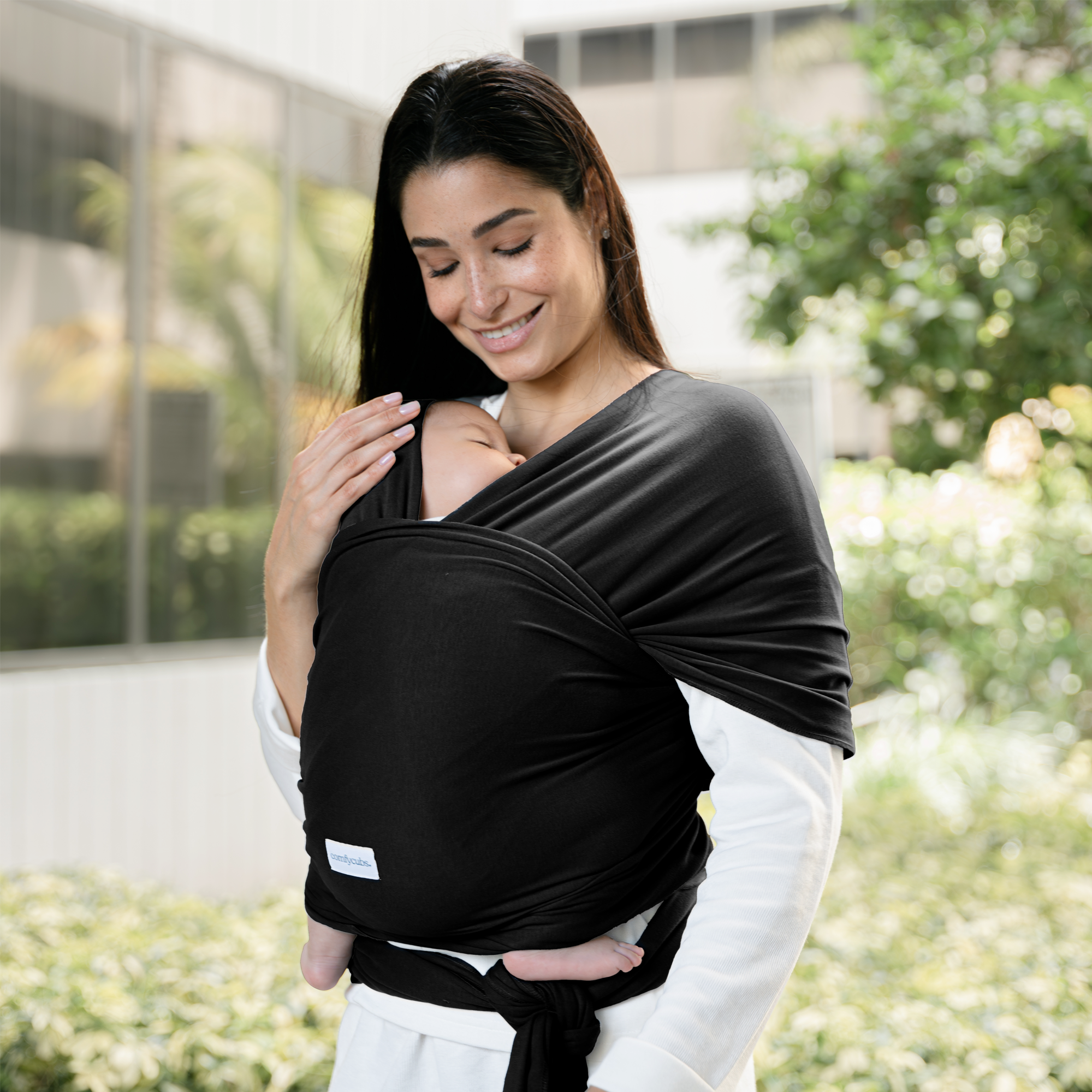 Baby Wrap Carrier, Soft & Secure Infant Wrap by Comfy Cubs