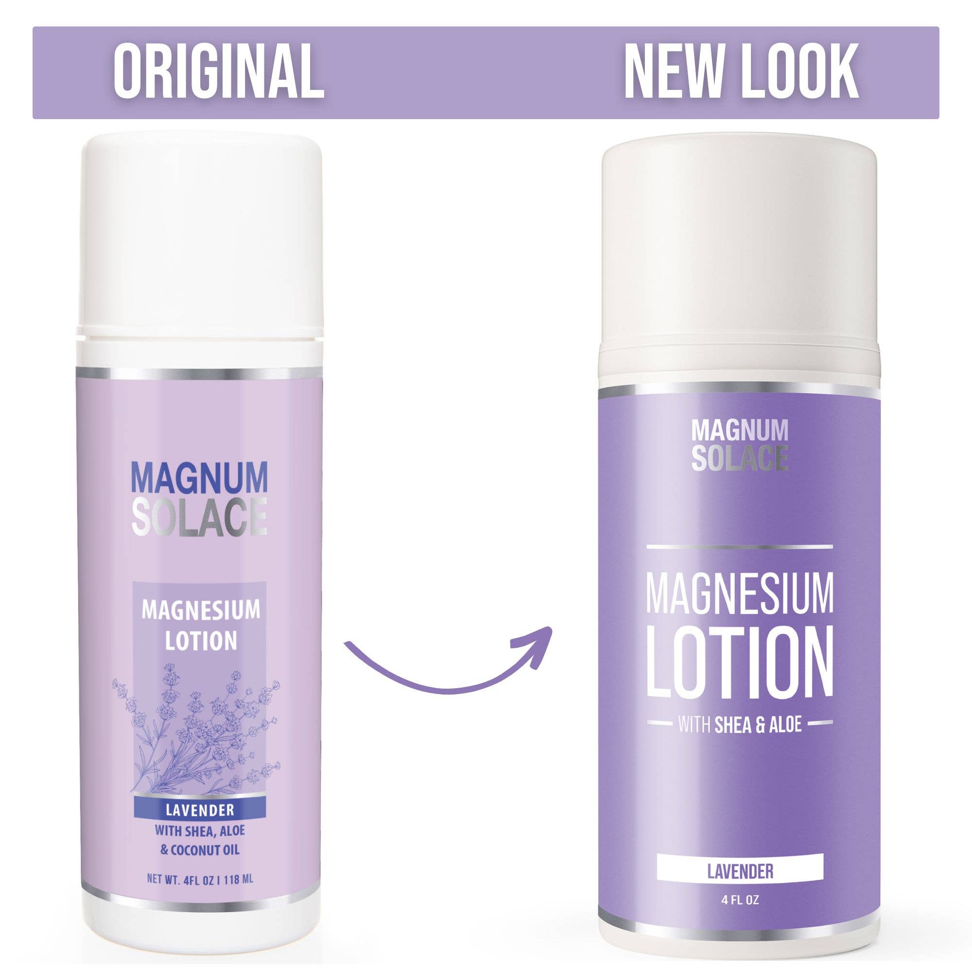 Magnesium Lotion - Lavender, Aloe, Shea and Coconut Oil