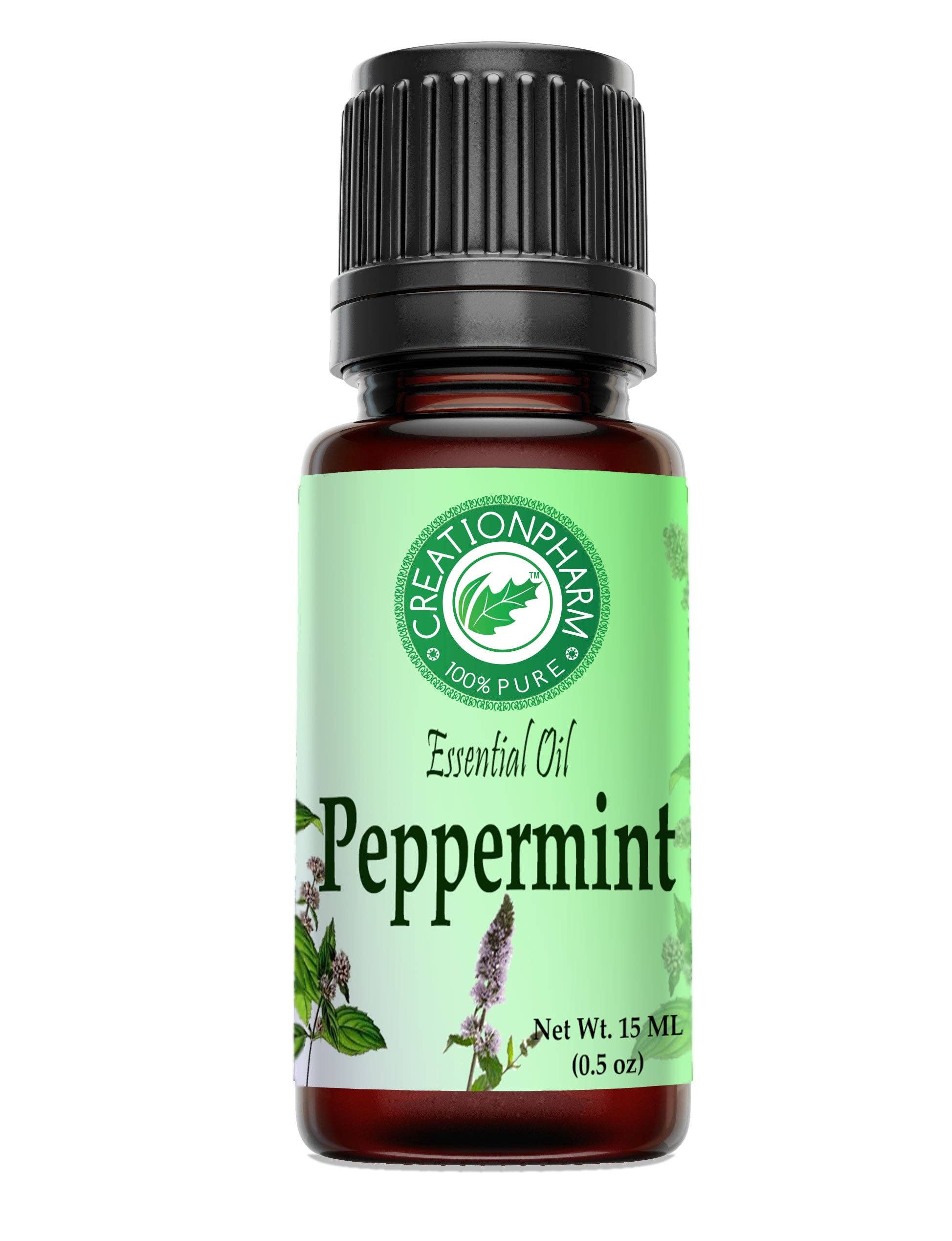 Peppermint Essential Oil 100% Pure Creation Pharm - Aceite esencial de menta