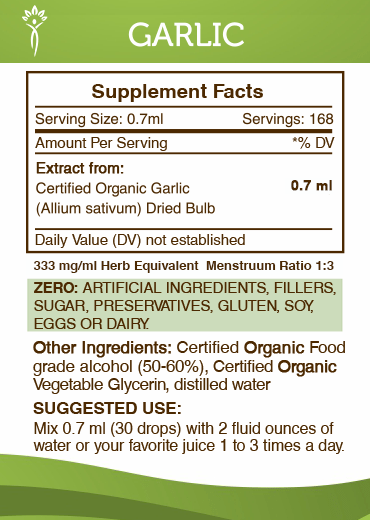 Garlic Tincture