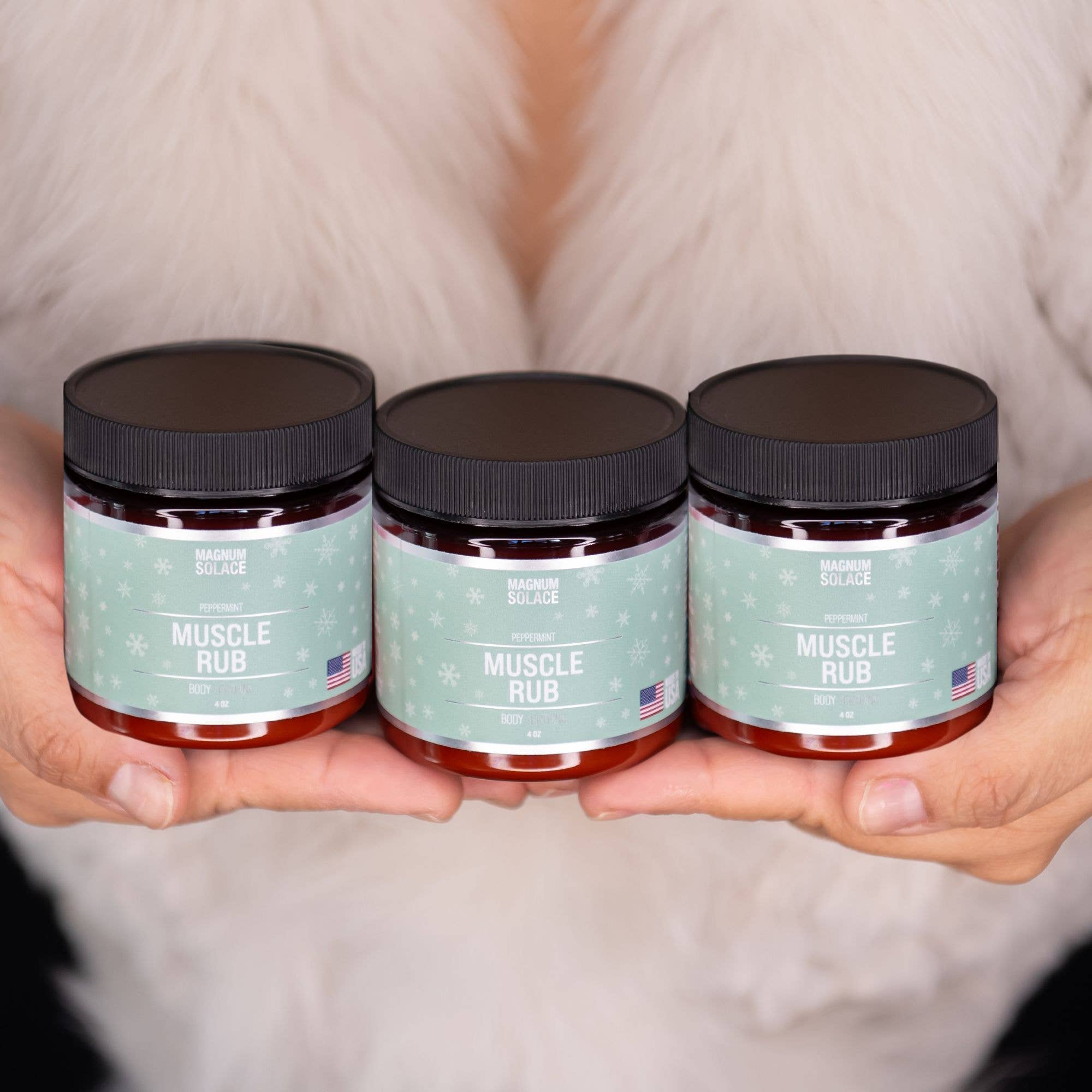 HOLIDAY EDITION-Natural Muscle Rub for Soreness, Joint Pain