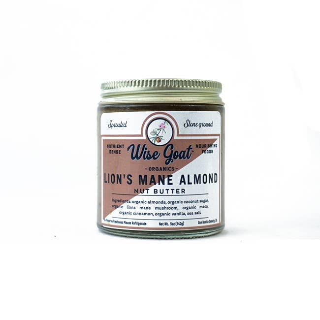 Lion's Mane Almond Butter