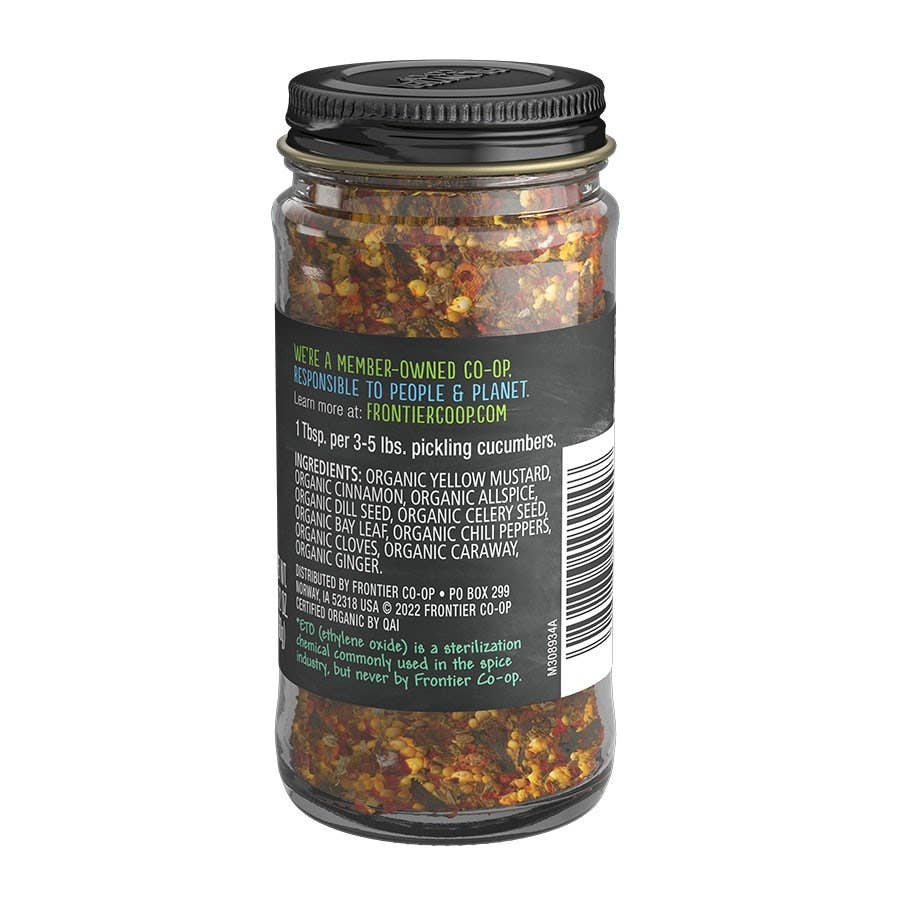 Frontier Co-op Pickling Spice, Certified Organic