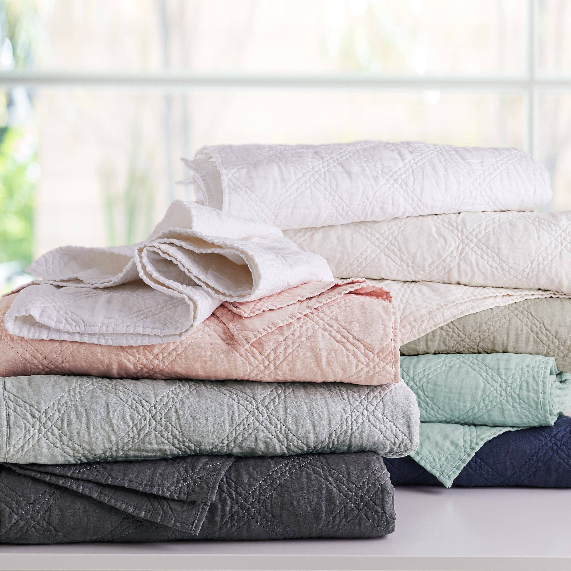 Washed Linen Quilt