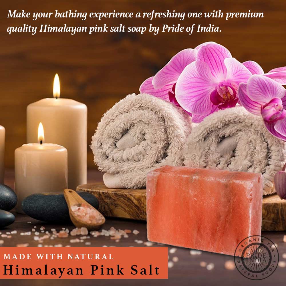 Himalayan Pink Salt Soap by Pride of India
