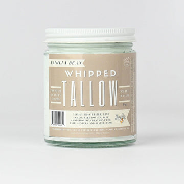 Vanilla Whipped Tallow Moisturizer | 100% Natural Skincare