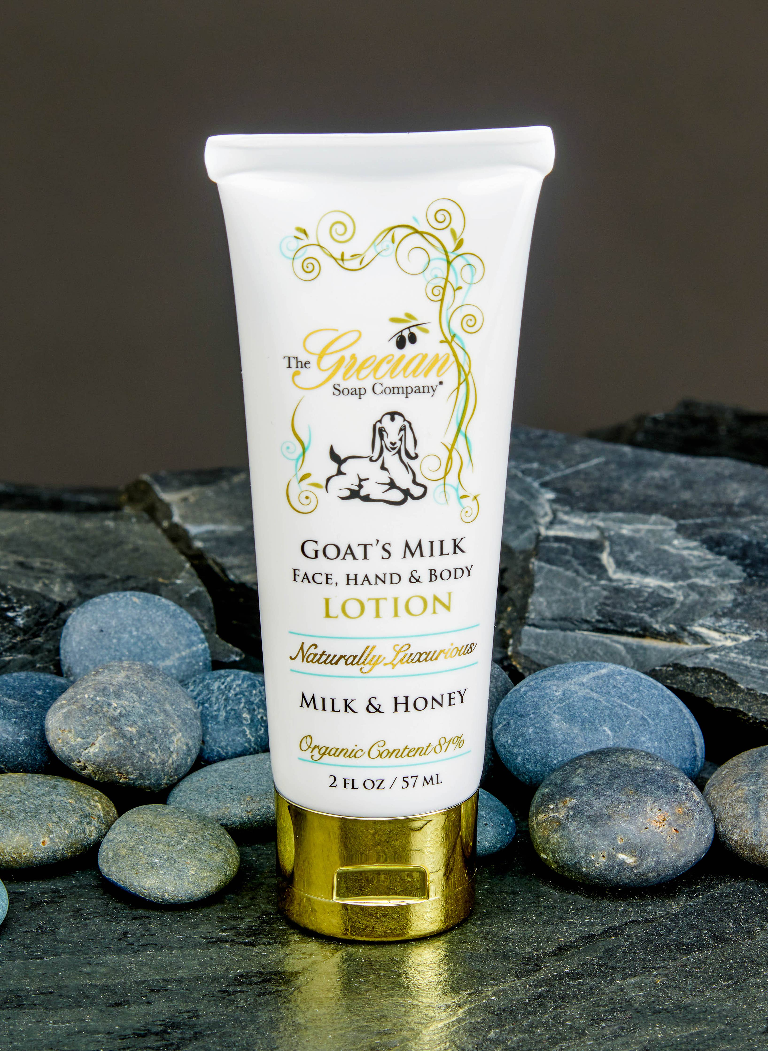 Organic Beauty Hydrating Goat Milk Lotion Tubes 2oz.