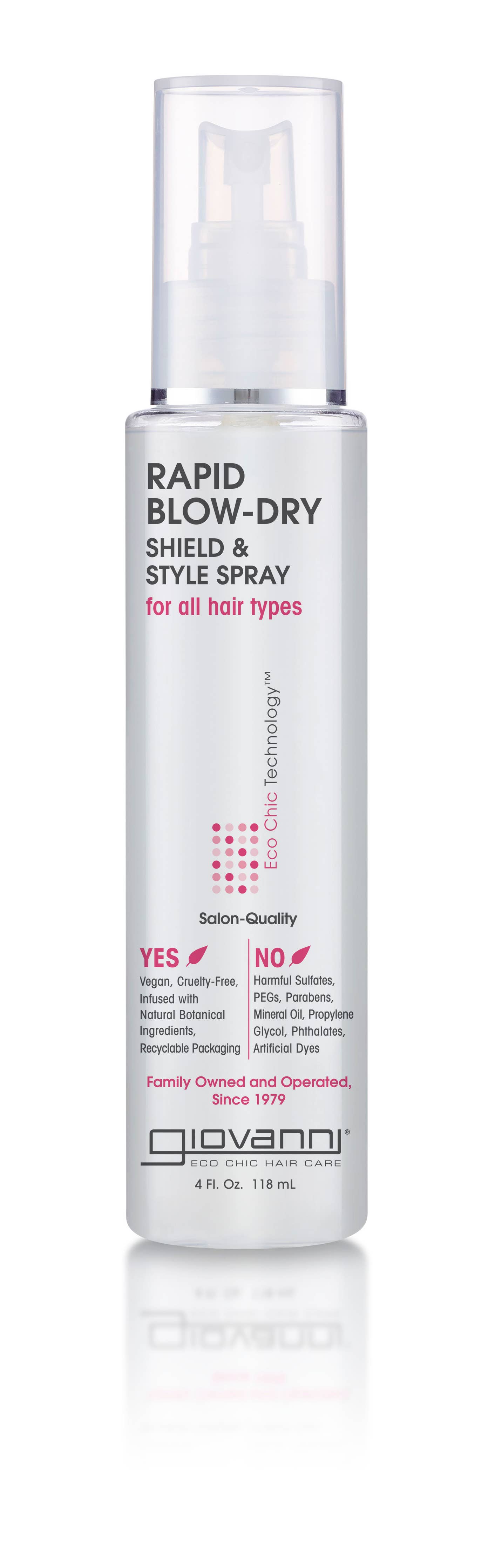 Rapid Blow-Dry Shield and Style Spray 4oz