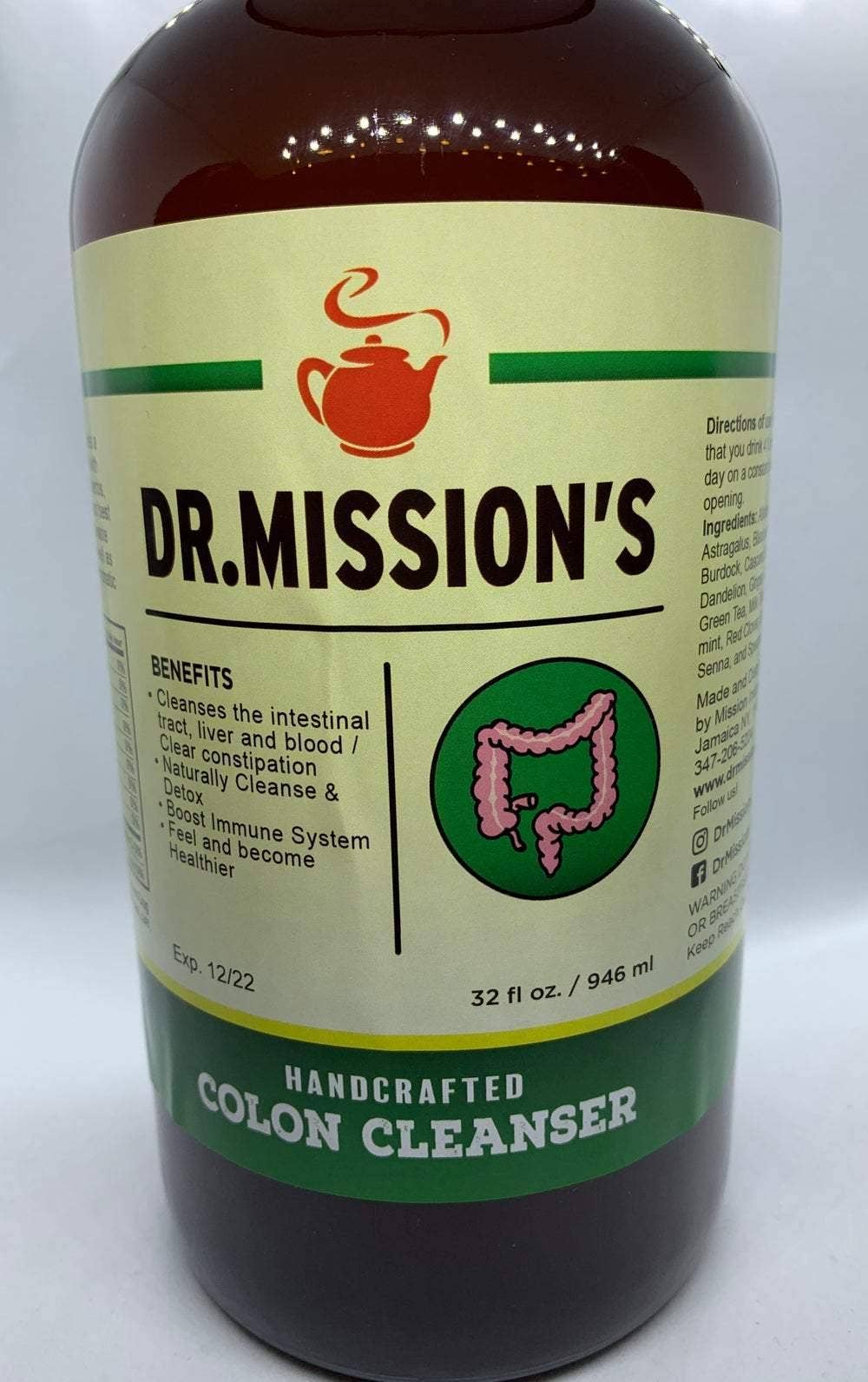 Dr. Mission's Colon Cleanser 32oz