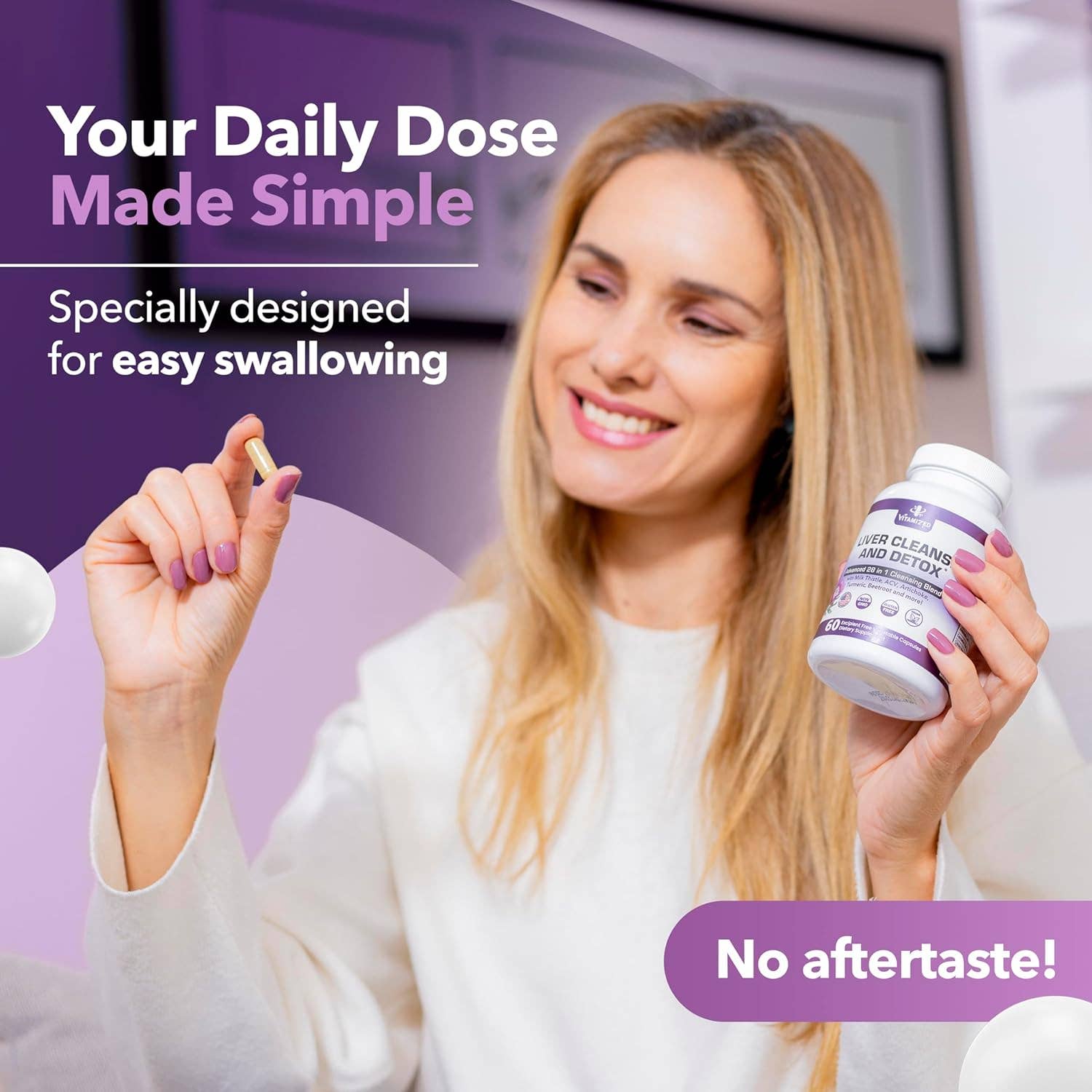Liver Cleanse and Detox Supplement 28 In 1 Powerfull Blend