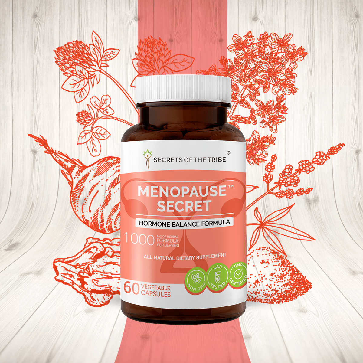 Menopause Secret Capsules. Hormone Balance Formula