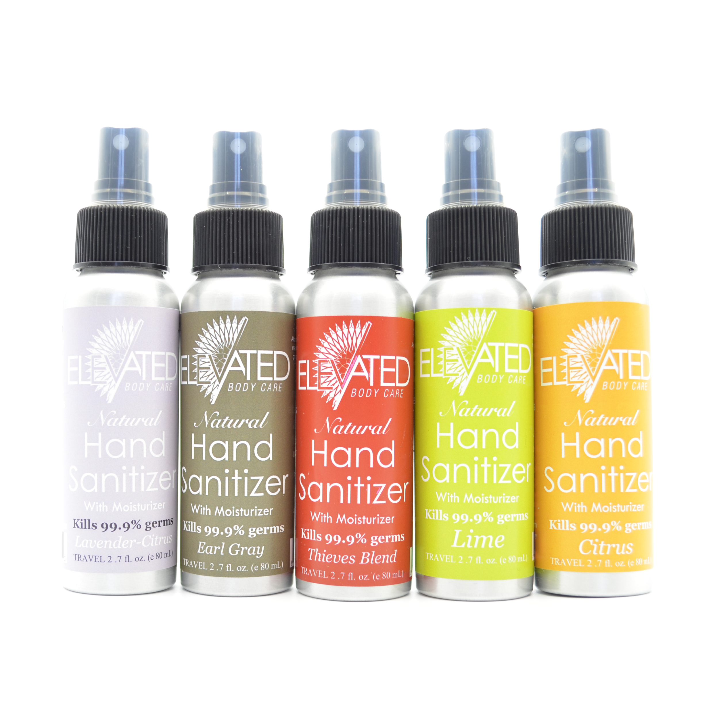 ELEVATED - Natural Hand Sanitizer - with/withOUT moisturizer