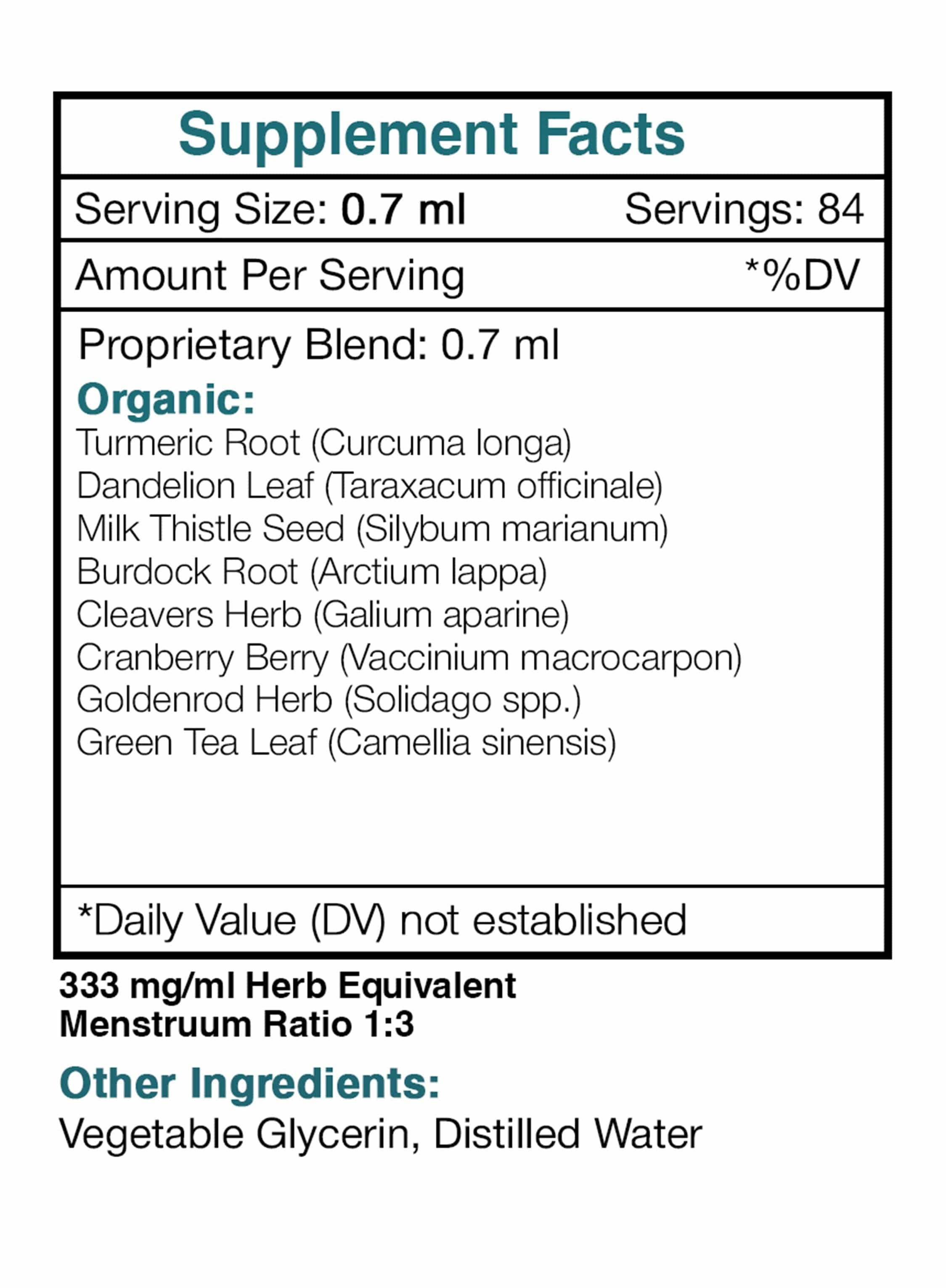 Tribal Detox. Cleansing Action Formula