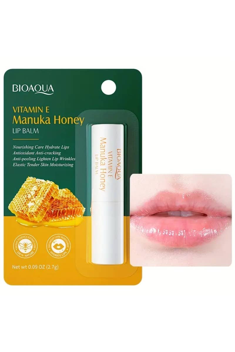 `.Vitamin E Manuka Honey Lip Balm