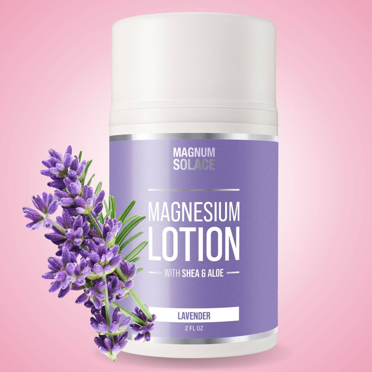 2oz Magnesium Lotion - Restless Legs & Muscle Pain Relief