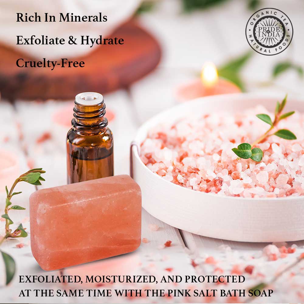 Himalayan Pink Salt Soap by Pride of India