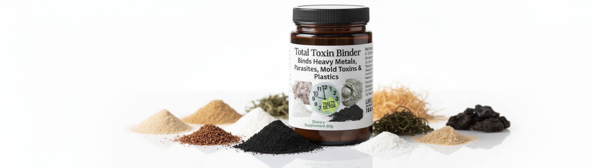 Binder Plus+ | Heavy Metal Detox & Gut Cleanse Powder (60g)