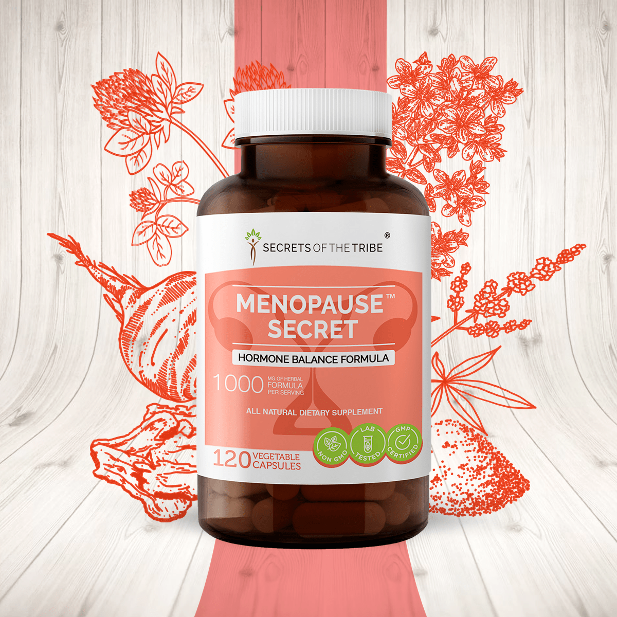 Menopause Secret Capsules. Hormone Balance Formula