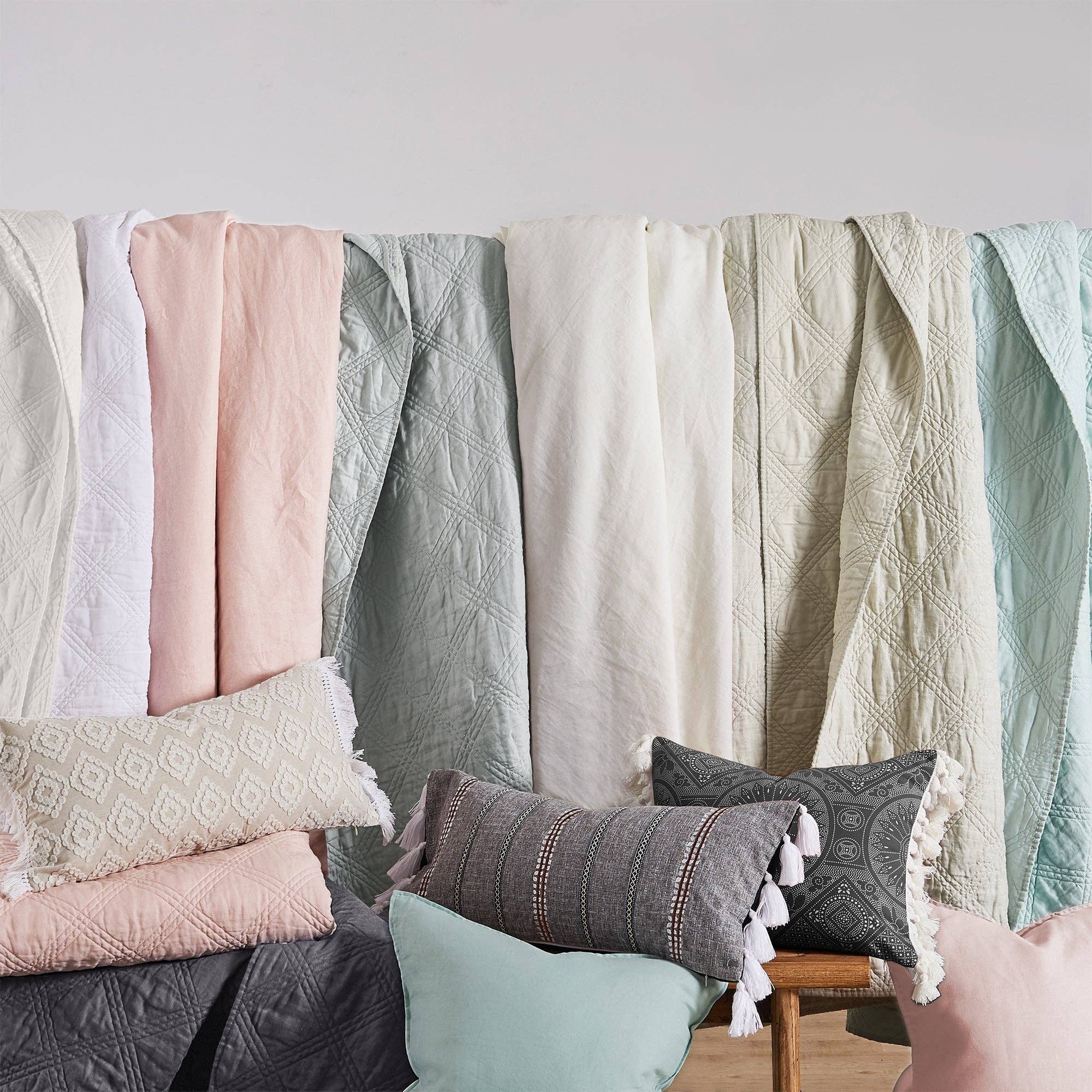 Washed Linen Quilt