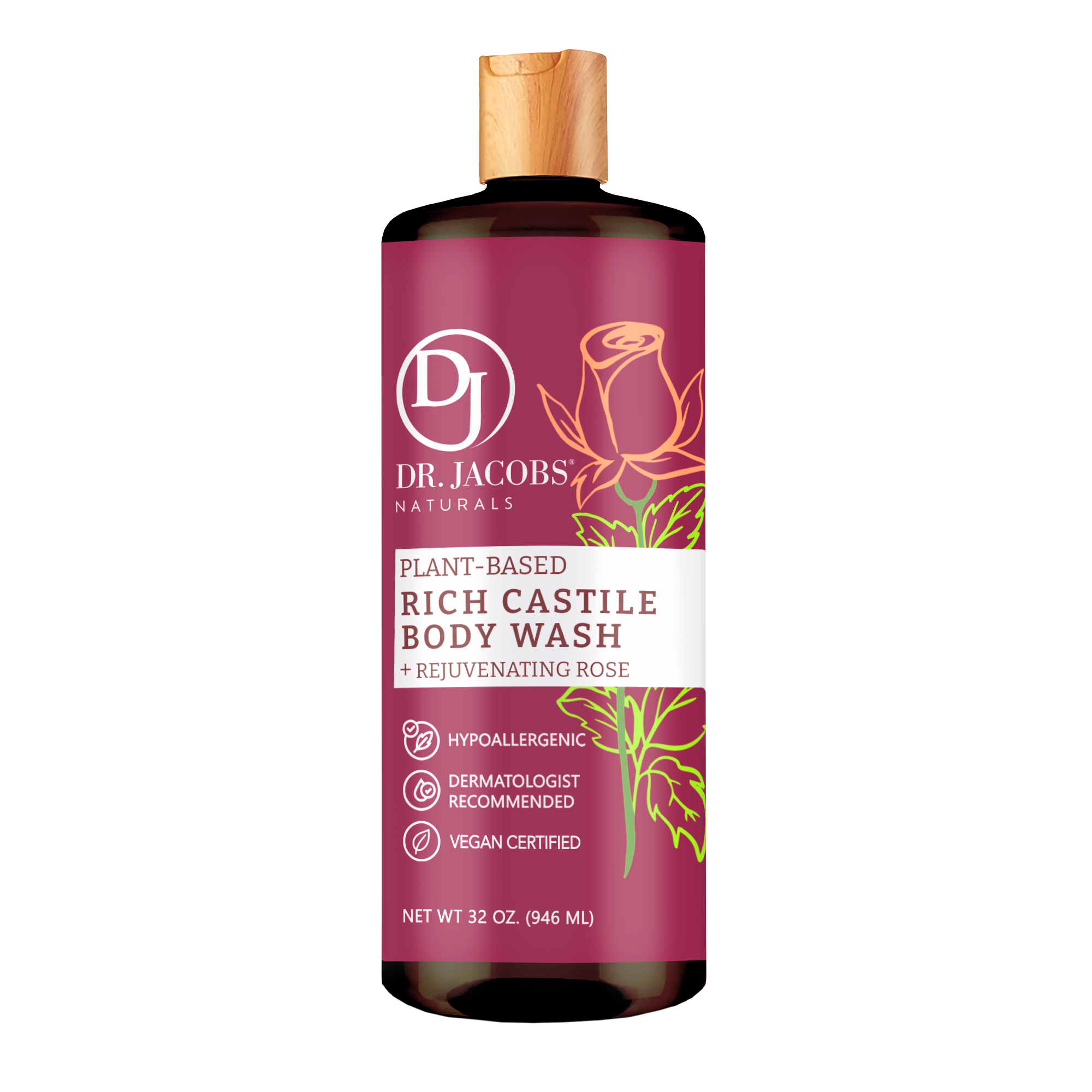 Rich Castile Body Wash  - 32 oz