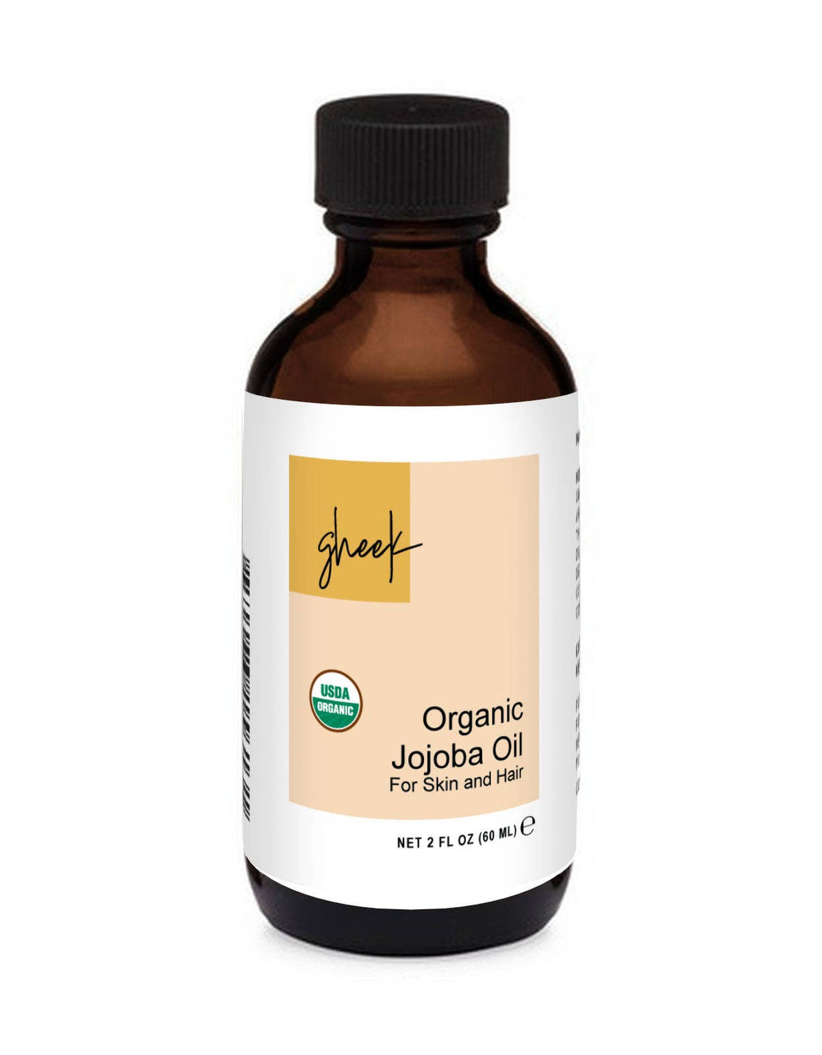 GHEEK™ Organic Jojoba Oil - 2 fl. oz (60mL)