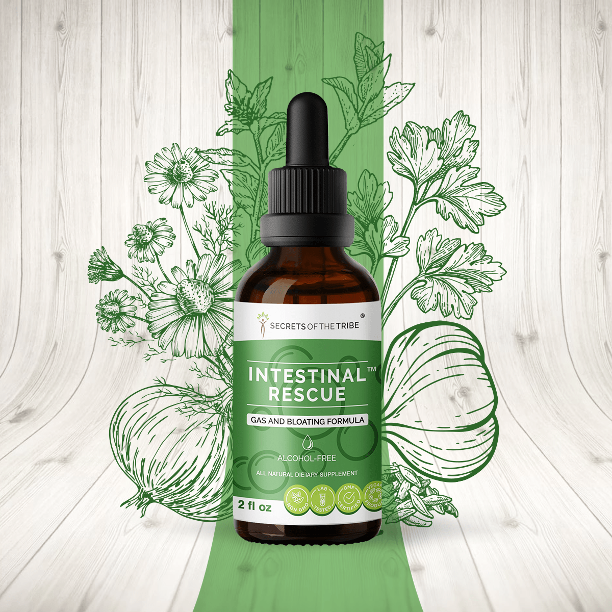 Intestinal Rescue. Gas and Bloating Formula
