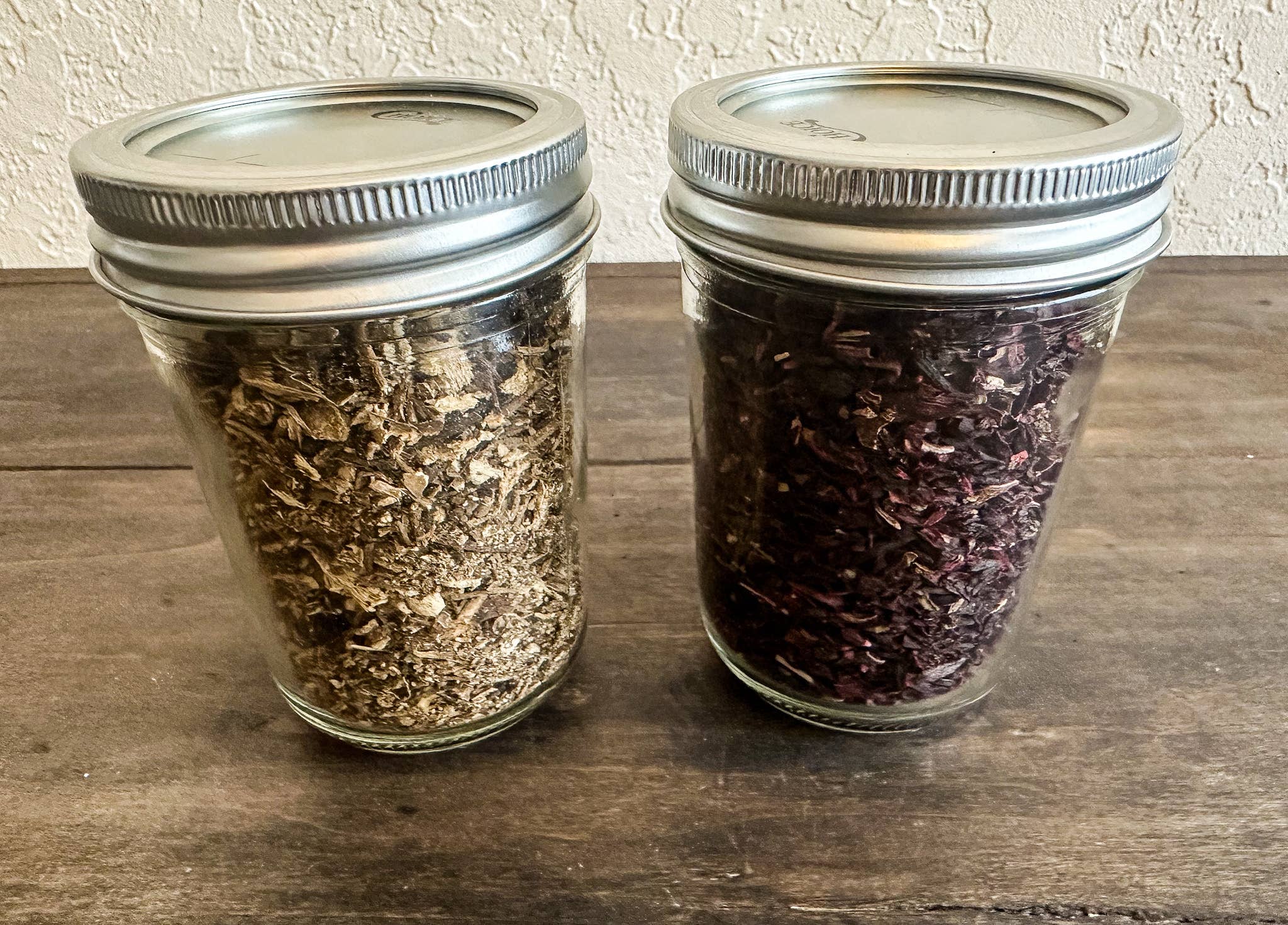 Dried Herbs Small Jars