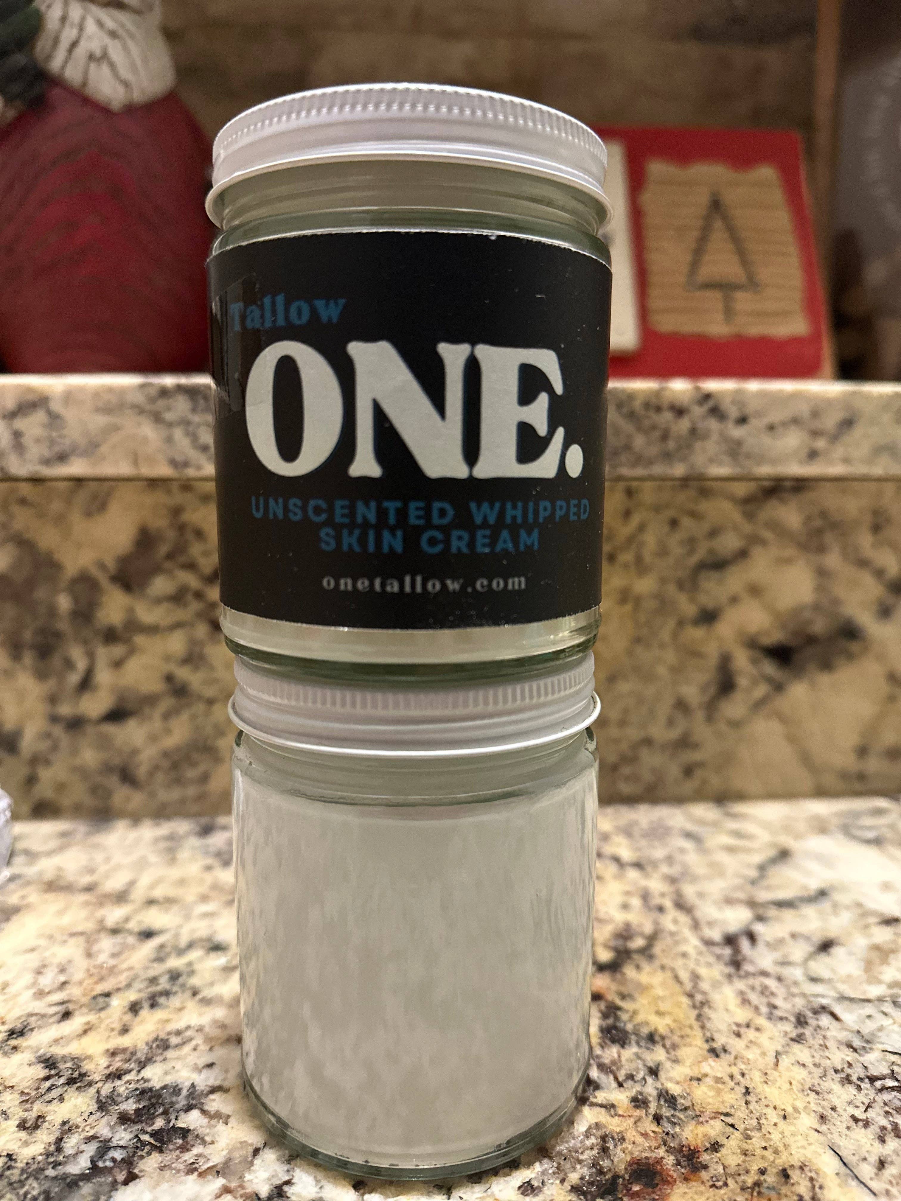ONE. Face Cream, All Natural One ingredient Tallow Moisturizer