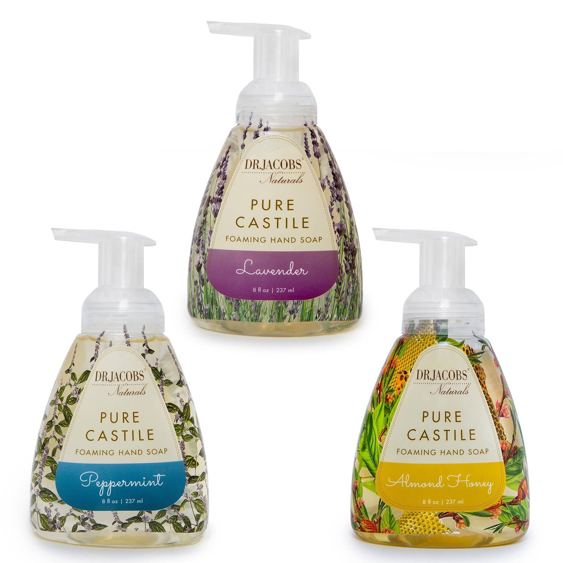 J - Foaming Castille Hand Soap  - 8 oz
