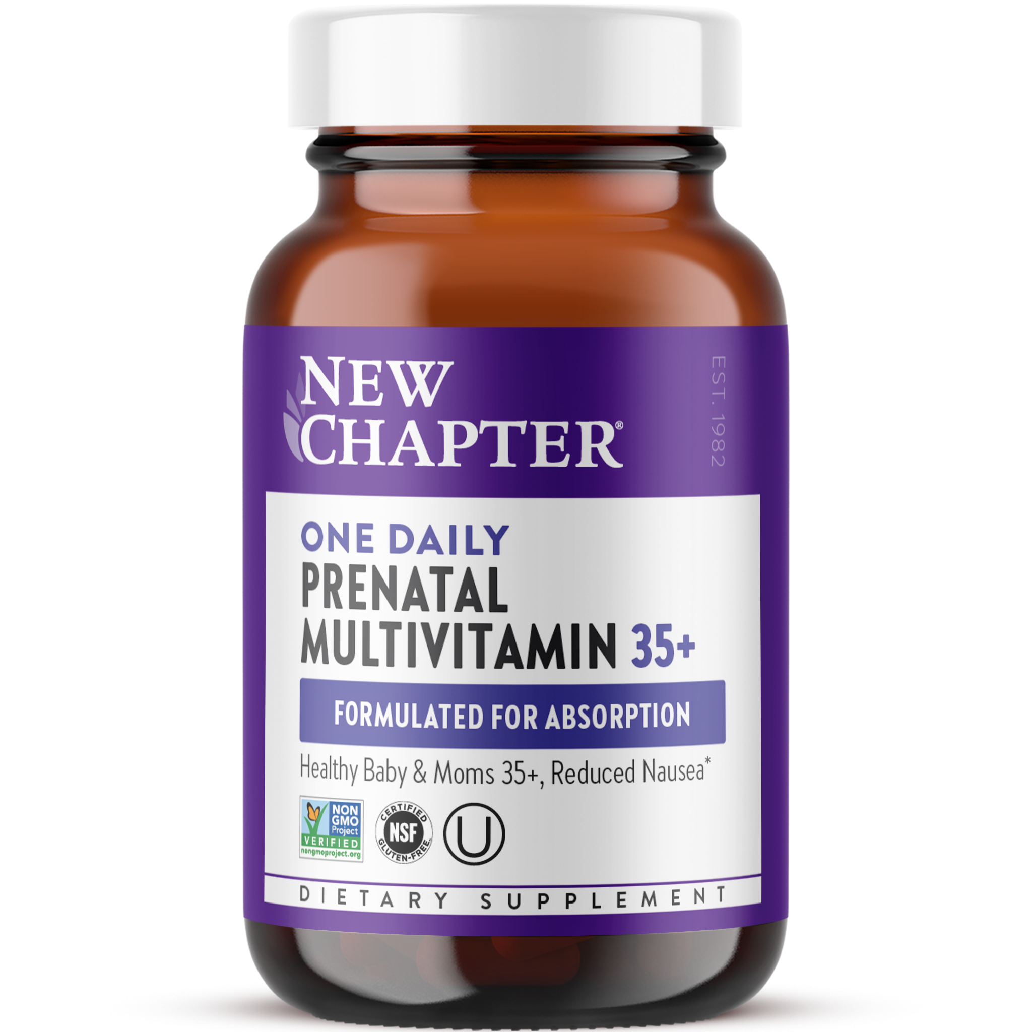 One Daily Prenatal Multivitamin 35+, 30 Vegetarian Tablets