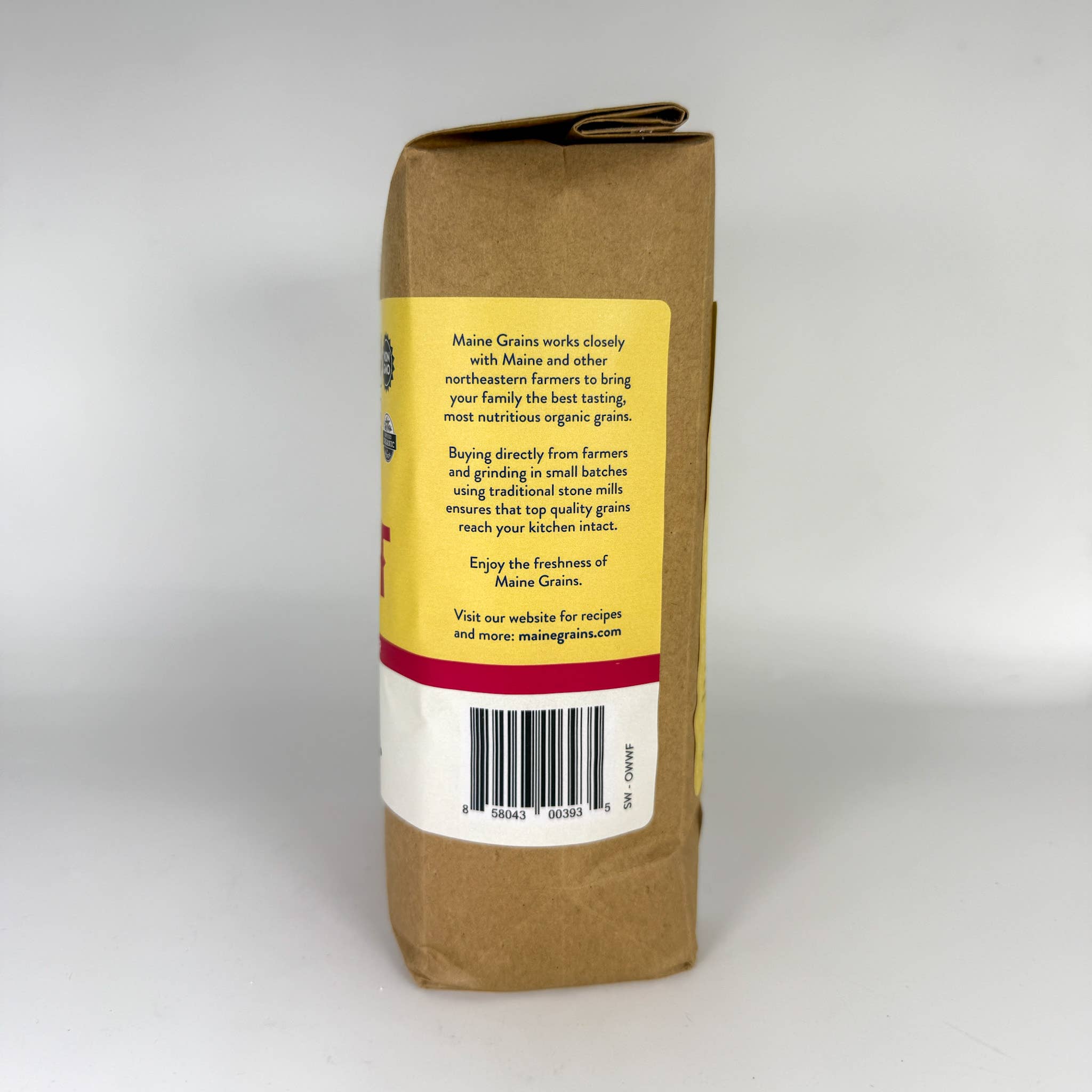 Organic Whole Wheat Flour / 6x2.4#