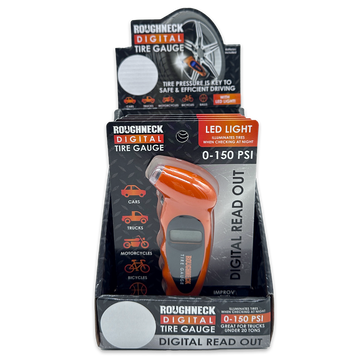 Roughneck Digital Tire Gauge With LED Light