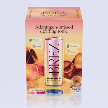 Elevate - Adaptogen Infused Social Tonic - 24 cans (4-Packs)
