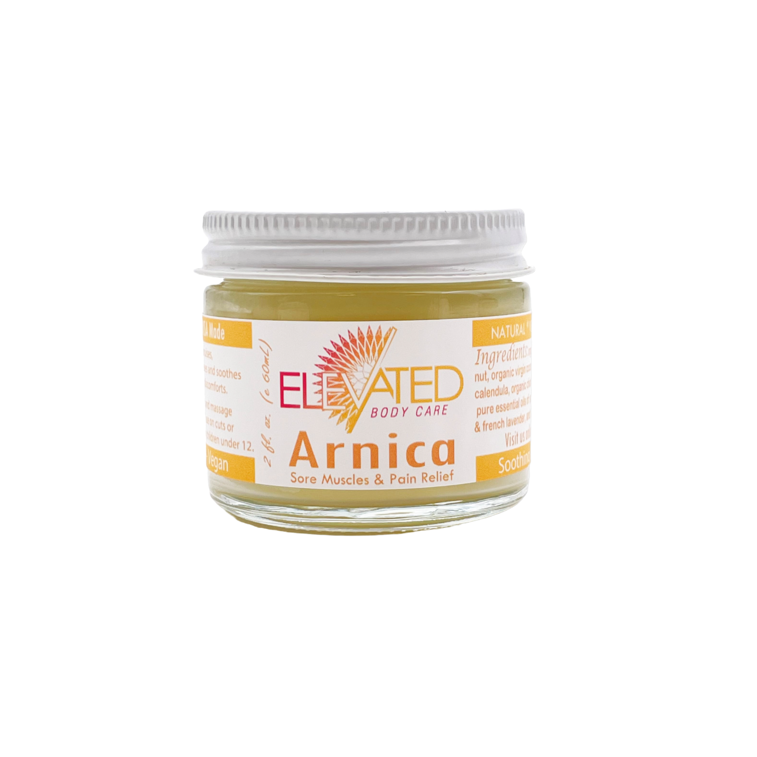 ELEVATED - Arnica - Natural sore muscle relief & bruising