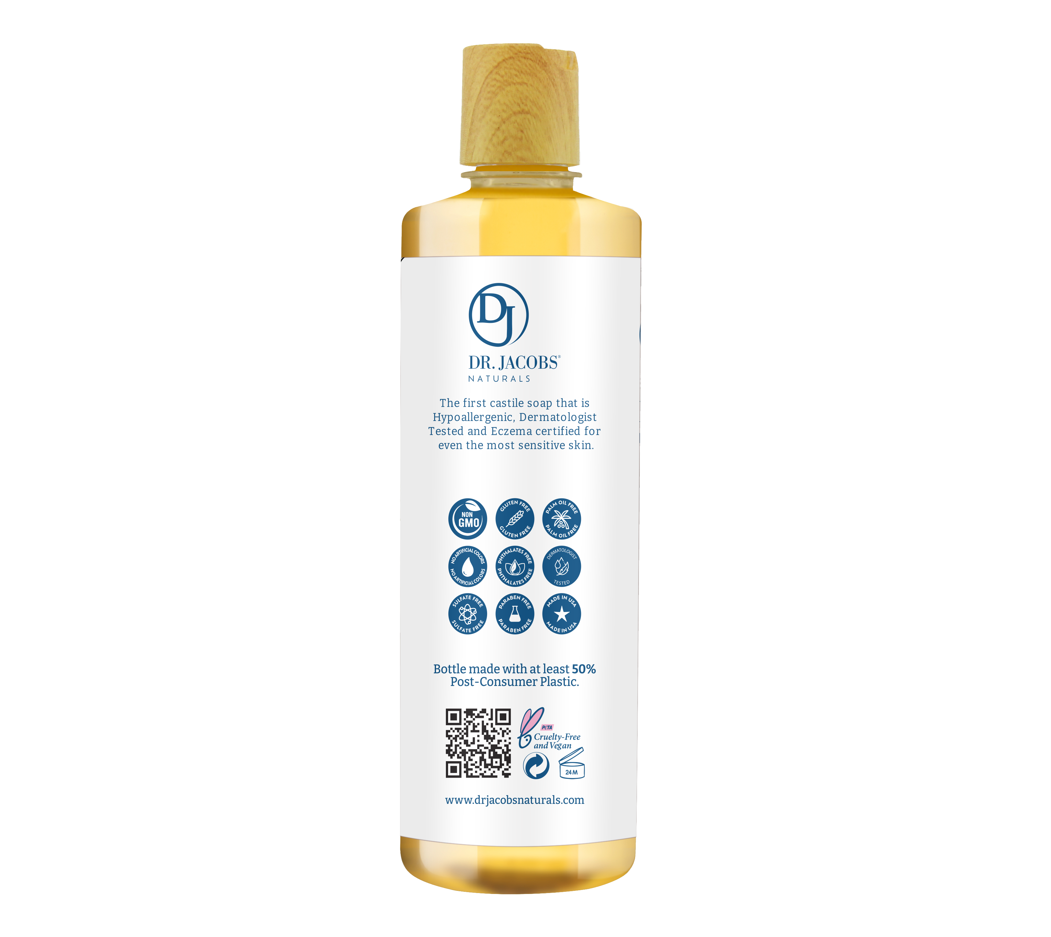 Pure Castile Eczema Relief 16 oz Soap