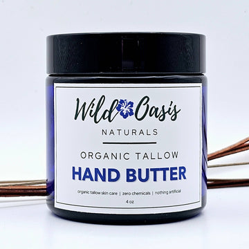 Hand Butter - 4 oz - Organic Tallow Hand Cream