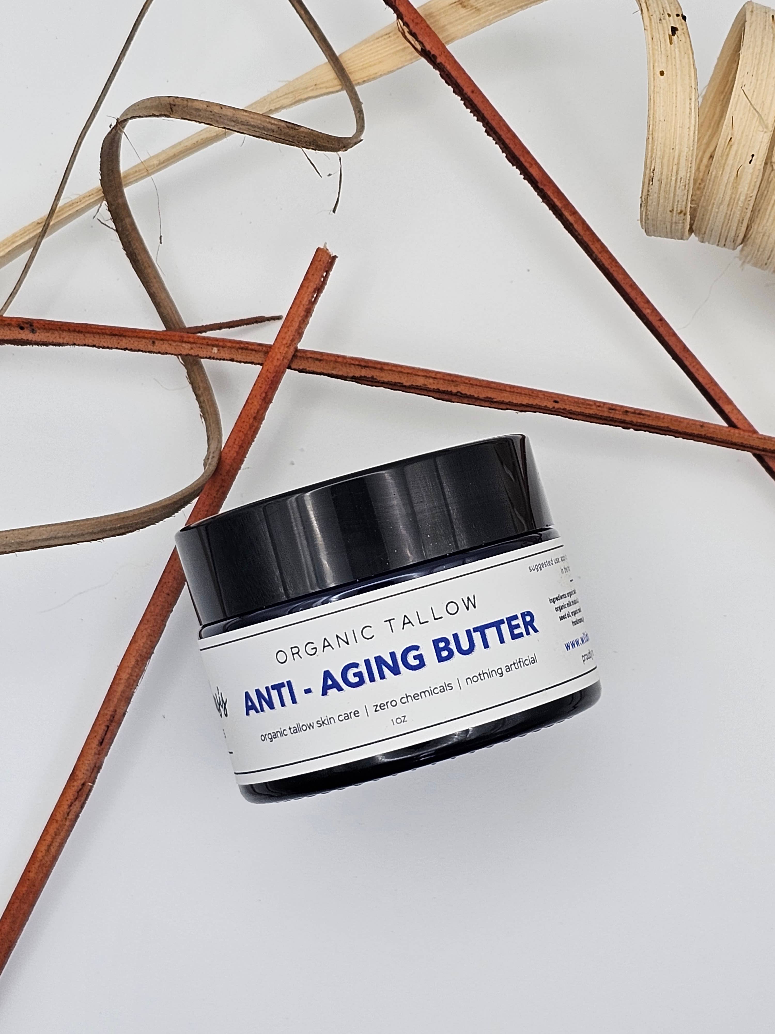 Anti-Aging Butter - 2 oz - Organic Tallow Anti-Wrinkle Cream