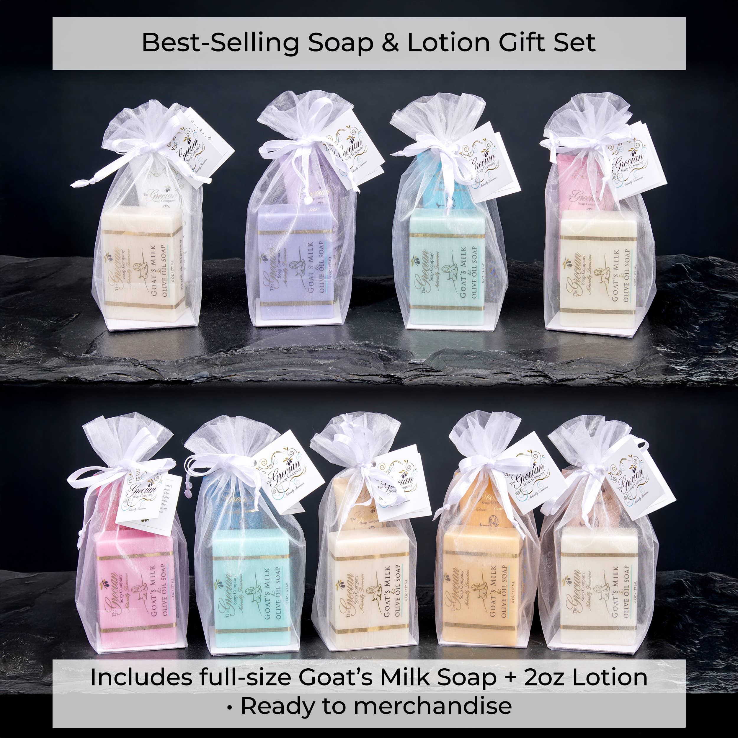 Goat Milk Lotion Gift Set | Organic Soap & Lotion